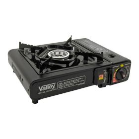 Portable Camping Butane Canister Gas Cooking Stove with Storage Case - Valley Tools