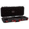 Plano All Weather 2 36" Gun Case with Rustrictor (Grey with Red Latches)